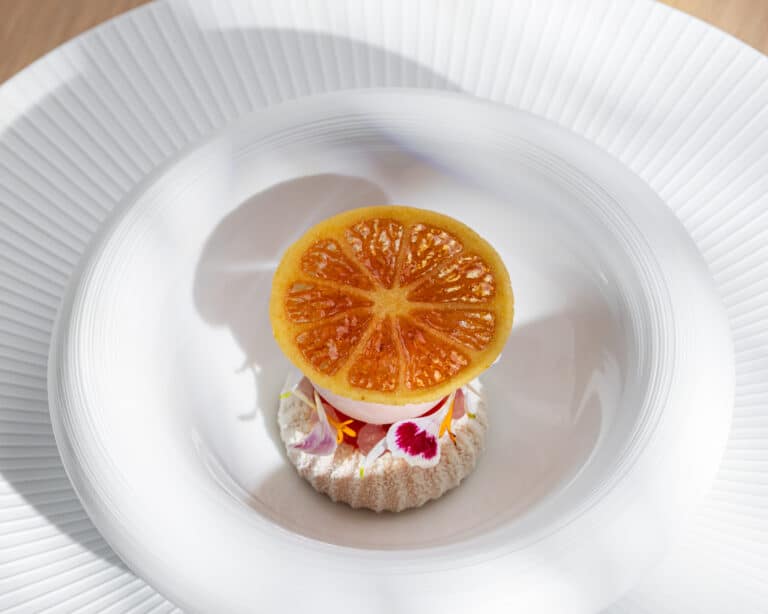 Realistic Blood Orange Tuille