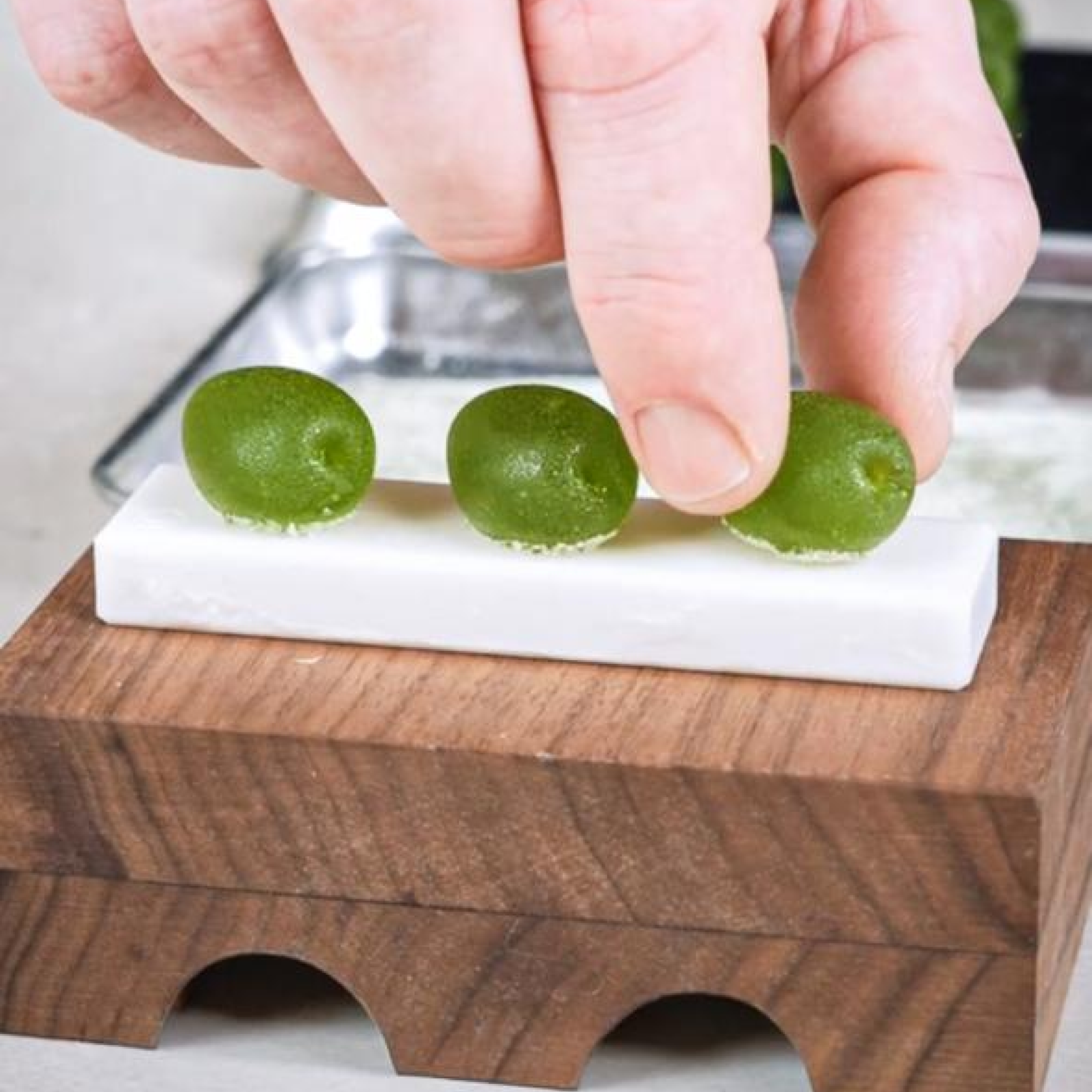 Pâte de fruits à l'olive