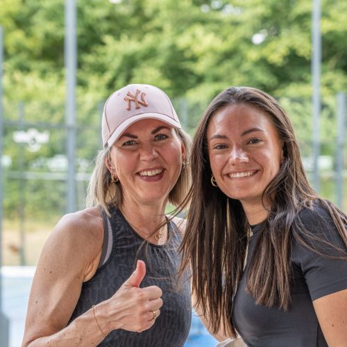 Padeltoernooi Daphne en Vivian